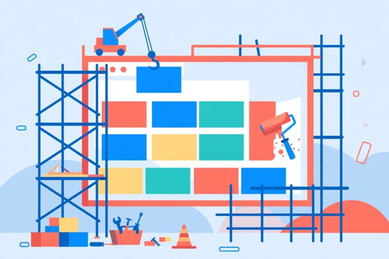 how to build your first website